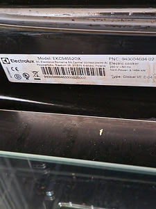 Keraamiline pliit Electrolux (3 foto / 4)
