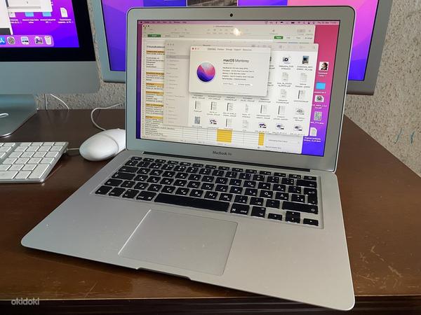Apple Macbook air 13 дюймов, начало 2015 г., Core i5, 8 ГБ (фото #1)