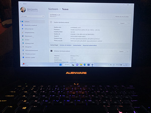 ALIENWARE 13" I5 16GB RAM 256GB SSD (5 foto / 7)