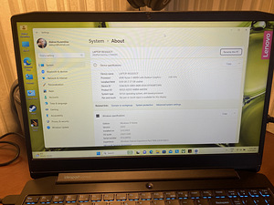 Sülearvuti Lenovo Gaming 3, Ryzen5, 8GB RAM, 512GB, GTX1650 (3 foto / 3)