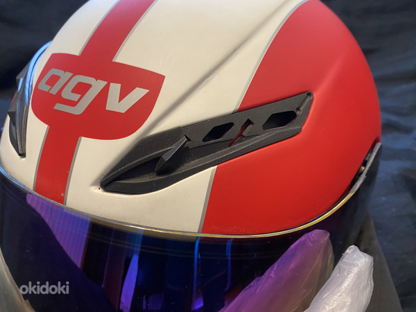 Мотоциклетный шлем AGV S4 + козырек (фото #7)