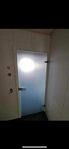 Душевая комната/Дверь для сауны закаленное стекло.