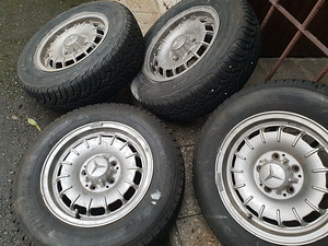Литые диски Mercedes W123 W116 R14 (3 фото из 7)