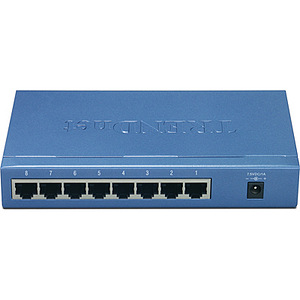 8-портовый 10/100 Ethernet-коммутатор (switch) (3 фото из 3)