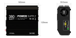 Toiteplokk (Power supply) 380W 24V 16A XT60 (3 foto / 5)