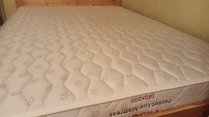 Madrats 140 x 200 Vilbel Pocket Lux vedrumadrats (4 foto / 6)