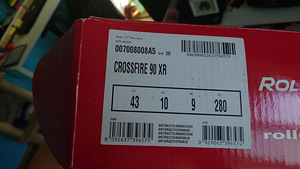 Rulluisud Rollerblade crossfire 90XR suurus 43 (2 foto / 2)