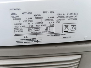 Õhksoojuspump Fujitsu Nocria (2 foto / 4)