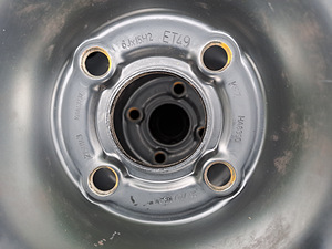OPEL ASTRA 4x100 15" ДИСКИ + VREDESTEIN SNOWTRACS ШИНЫ (6 фото из 6)
