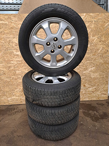 Литые диски Opel Astra G 4x100 15" + летние шины Michelin (6 фото из 7)