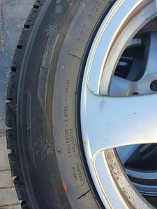 Литые диски ford+собственные шины m+s 205/55 r16 4 шт. (6 фото из 7)