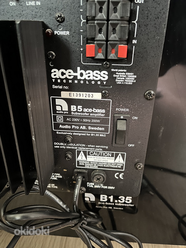 Активный сабвуфер Ace Bass B1.35 (фото #4)