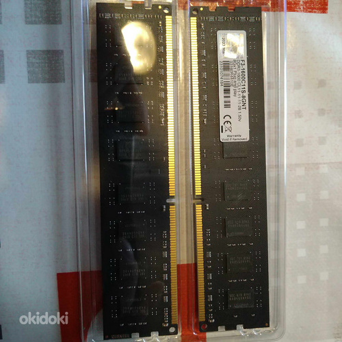 G.SKILL DDR3 2x8gb 1600MHZ (фото #2)