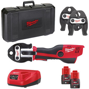 Torupress Milwaukee M12 HPT-202C + U presspihid 16/20/25 mm (1 foto / 2)