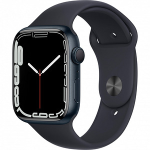Apple Watch Series 7 GPS + Cellular, 45mm Midnight (1 foto / 1)