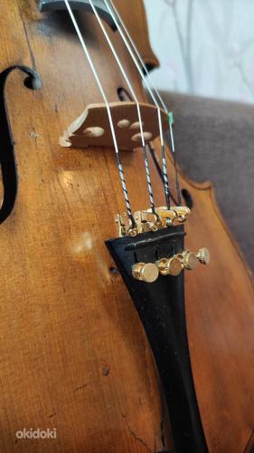 Мастеровая скрипка 4/4 в хорошем состоянии. (фото #2)