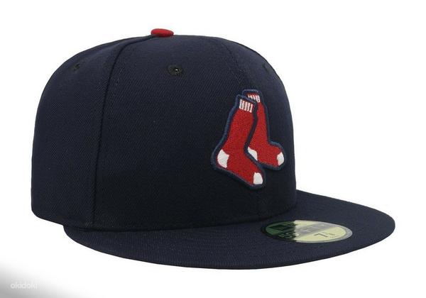 Boston Red Sox MLB New Era Navy Authentic On Field cool base (фото #3)