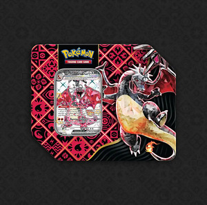 Pokemon TCG: Scarlet & Violet Paldean Fates iron Tin Shiny (1 foto / 3)