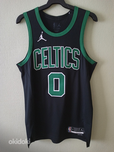 NBA Jordan Jayson Tatum Boston Celtics Authentic Jersey 44