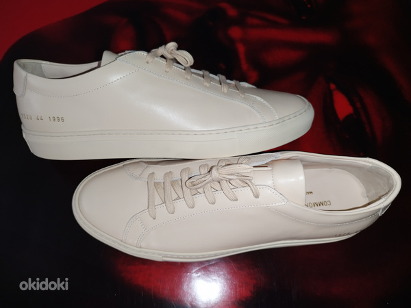 Common Projects achilles low 44 кожаные абрикосовые Италия