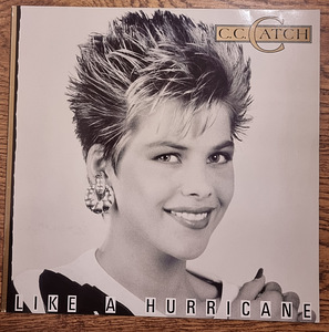 C.C. Catch – Like A Hurricane, LP, 1987