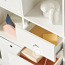 IKEA KALLAX вставка с двумя ящиками, 33х33 см, белый (фото #1)