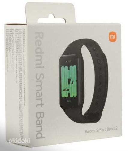 Fitness kellad Xiaomi Redmi Smart Band 2,must,karbis (foto #1)