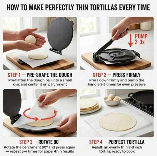 Uno Casa Tortilla Press 20 cm