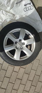Литые диски Audi 17+ зимние шины 7мм (1 фото из 4)