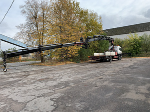 SCANIA R 144 GB CRANE PM48026 (2005 Y.)+JIBB (5 foto / 10)