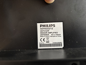 Digi-TV antenn siseruumidesse Philips (2 foto / 2)