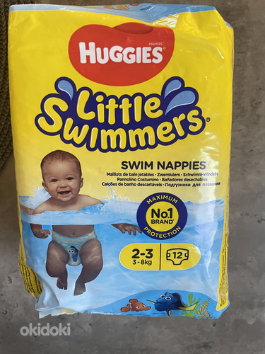 Huggies little swimmer's 2-3 (3-8 кг)12 шт. (фото #1)