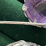 Новые серьги,белое золото 585° аметисты/бриллианты (фото #2)