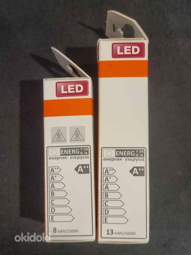 UUED Lambipirnid Osram LED, soe valge, R7s, 8 W ja 12.5 W (foto #3)