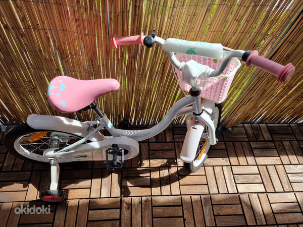 Детский велосипед Romet Tola 16, для девочки 3-6 лет. (фото #2)