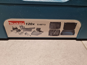 Набор инструментов 120 предметов Makita E-08713 (4 фото из 5)