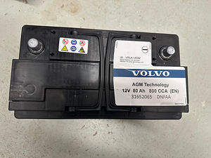 Volvo AGM 12v 80ah 800CCA (1 foto / 1)