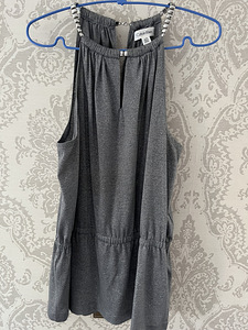 Calvin Klein hõbedane top M/L (2 foto / 2)