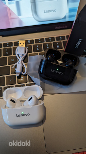 Наушники Bluetooth Lenovo Kõrvaklapid Lenovo (фото #5)