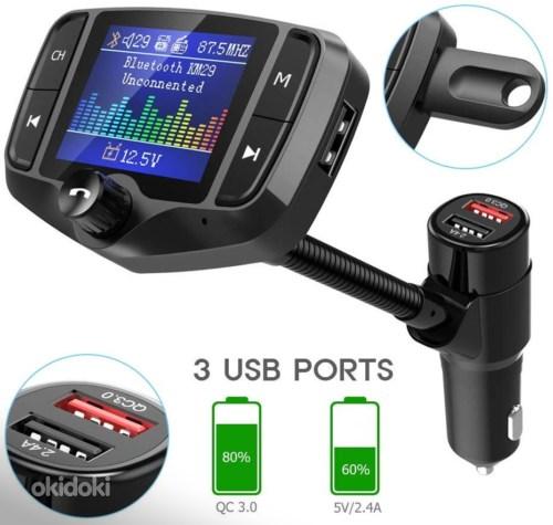 NULAXY Bluetooth FM Transmitter, FM with 1.8" Color (foto #1)