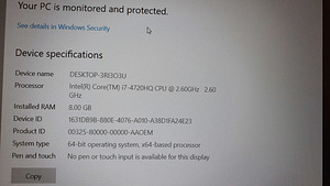 Lenovo y50-70 (8 foto / 8)