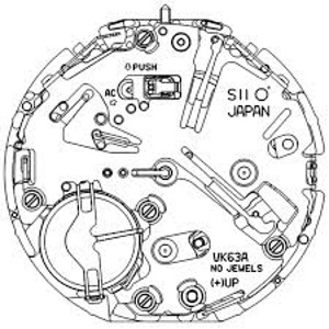 Seiko VK63 movement chronograph (2 foto / 2)