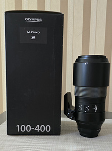Продается объектив OLYMPUS 100-400mm f/5.0-6.3 IS, черный