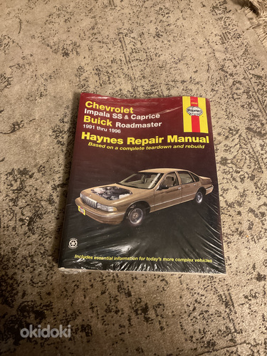 Haynes Chevrolet Impala SS & Caprice 91-96 repair manual