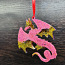 Epoksiidvaigust jõulupuu mänguasi Dragon (foto #5)