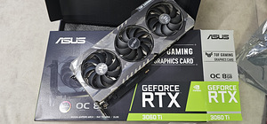 ASUS TUF Gaming GeForce RTX™ 3060 Ti OC Edition 8GB (1 foto / 3)