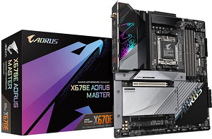 GIGABYTE X670E AORUS MASTER AM5 + RYZEN 9 7950x (1 foto / 5)