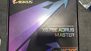 GIGABYTE X670E AORUS MASTER AM5 + RYZEN 9 7950x (2 foto / 5)