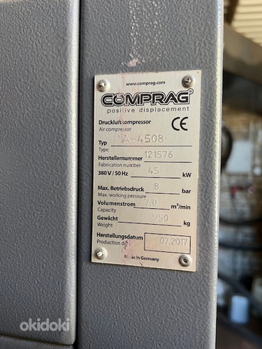 Kompressor COMPRAG 45KW (foto #3)