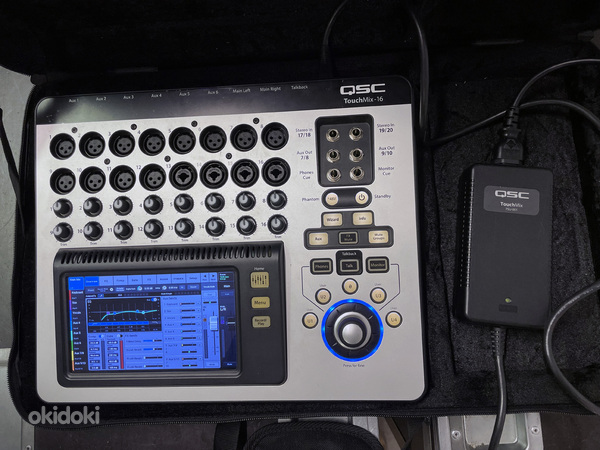 Digi mixer: QSC TouchMix-16 + orig. kott (foto #1)